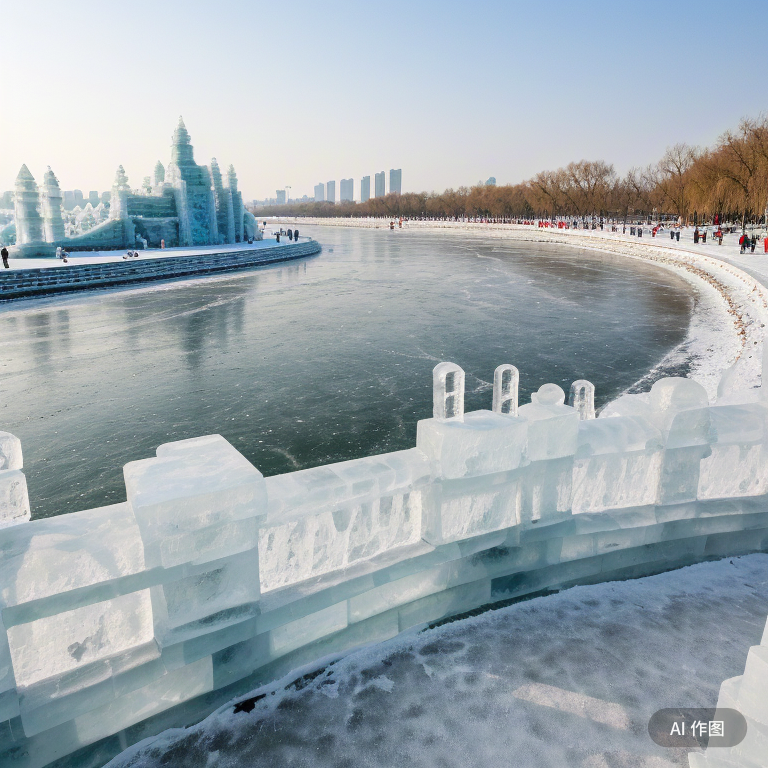 梦幻般的冰雪奇观